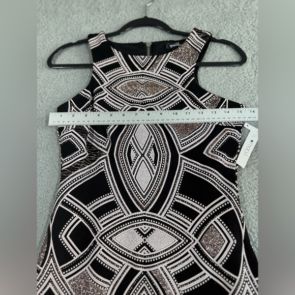 SPEECHLESS Womens Black/Pink Sleeveless Short Cocktail Body Con Dress 1 NWT - Picture 6 of 14